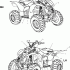 TRAIL BLAZER 400 - A03BA38CA Наклейки