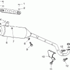 SCRAMBLER 50 - A03EA05CA/CB Глушитель