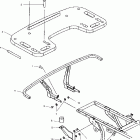 MAGNUM 330 4X4 - A03CD32AA/AB/AC/FB Задний багажник