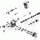 SPORTSMAN 600 - A03CH59AA Редуктор