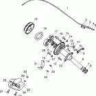 SCRAMBLER 90 - A03EA09CA Задний тормоз