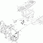 SPORTSMAN 6X6 - A03CL50AA Передний бампер и багажник