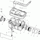 MAGNUM 330 4X4 - A03CD32AA/AB/AC/FB Воздушный фильтр
