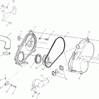 SPORTSMAN 6X6 - A03CL50AA Кожух сцепления
