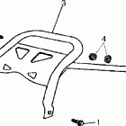 PREDATOR 90 - A03KA09CA Бампер, Багажник. Брызговик