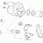 SPORTSMAN 6X6 - A03CL50AA Передний тормоз