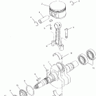 TRAIL BOSS - A01AA32AA Коленвал и поршни