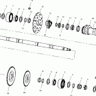 SPORTSMAN 6X6 - A03CL50AA Middle drive