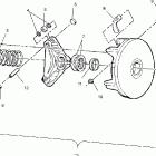 MAGNUM 325 2X4 - A02CB32AA Муфта сцепления