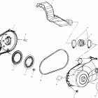 SPORTSMAN 600 - A03CH59AA Кожух сцепления