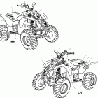TRAIL BLAZER 250 - A03BA25CA/CB Наклейки