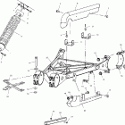 BIG BOSS 6X6 INT'L - A02CL50DA Swing arm weldment (rear)