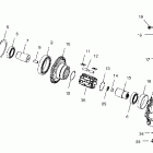 SPORTSMAN 600 - A03CH59AA Передний редуктор