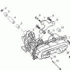 SCRAMBLER 50 - A03EA05CA/CB Крепление двигателя