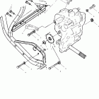 SCRAMBLER 500 4X4 - A03BG50AA Крепление КПП