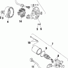 SCRAMBLER 50 - A02EA05CA Generator / starting motor