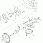 SCRAMBLER 500 2X4 - A02BA50AA Масляный насос