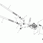 MAGNUM 325 2X4 - A02CB32AA Gear selector mounting
