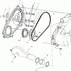 SPORTSMAN 400 - A02CH42AA Кожух сцепления