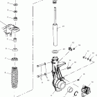 MAGNUM 325 4X4 - A01CD32AA Передняя стойка