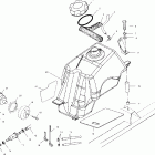 BIG BOSS 6X6 INT'L - A02CL50DA Топливный бак