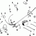 SCRAMBLER 90X - A02EA09CB Электрические части