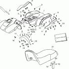 SPORTSMAN 90 - A01FA09CA Fender  /  seat