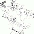 SCRAMBLER 500 2X4 - A02BA50AA Топливный бак