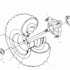 SPORTSMAN 400 - A02CH42AA Колесо заднее