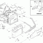 SCRAMBLER 500 2X4 - A02BA50AA Передний бампер и защита
