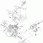 SCRAMBLER 400 4X4 - A02BG38CA Крепление двигателя