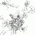 SPORTSMAN 700 - A02CH68AA/AB/AC/CA/CB Крепление двигателя