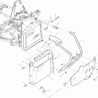 SCRAMBLER 400 2X4 - A02BA38CA Передний бампер и защита