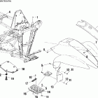 SCRAMBLER 500 4X4 - A02BG50AA Переднее крыло