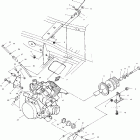 XPLORER 400 - A02CG38CA Крепление двигателя