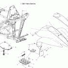 SCRAMBLER 400 2X4 - A02BA38CA Переднее крыло