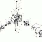 XPLORER 400 - A02CG38CA Передний редуктор