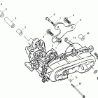 SPORTSMAN 90 - A02FA09CB Крепление двигателя