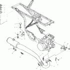 XPLORER 400 - A02CG38CA Глушитель