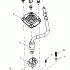 MAGNUM 500 2X4 HDS - A02CB50FC Селектор переключения передач