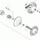 SCRAMBLER 500 2X4 - A02BA50AA Привод сцепления
