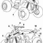 SCRAMBLER 90X - A02EA09CB Наклейки