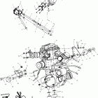 MAGNUM 500 2X4 HDS - A02CB50FC Крепление двигателя