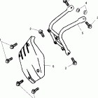 SCRAMBLER 90X - A02EA09CB Бампер, Багажник. Брызговик