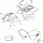 SCRAMBLER 90X - A02EA09CB Cab / seat