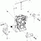 SPORTSMAN 700 - A02CH68AA/AB/AC/CA/CB Крепление КПП