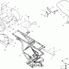 TRAIL BOSS - A02CA32AA/AB Заднее крыло и сиденье