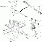 XPLORER 400 - A02CG38CA Рулевые тяги