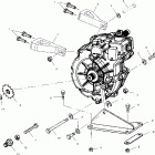 SCRAMBLER 500 2X4 - A02BA50AA Крепление КПП