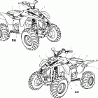 TRAIL BLAZER - A02BA25CA/CD Наклейки